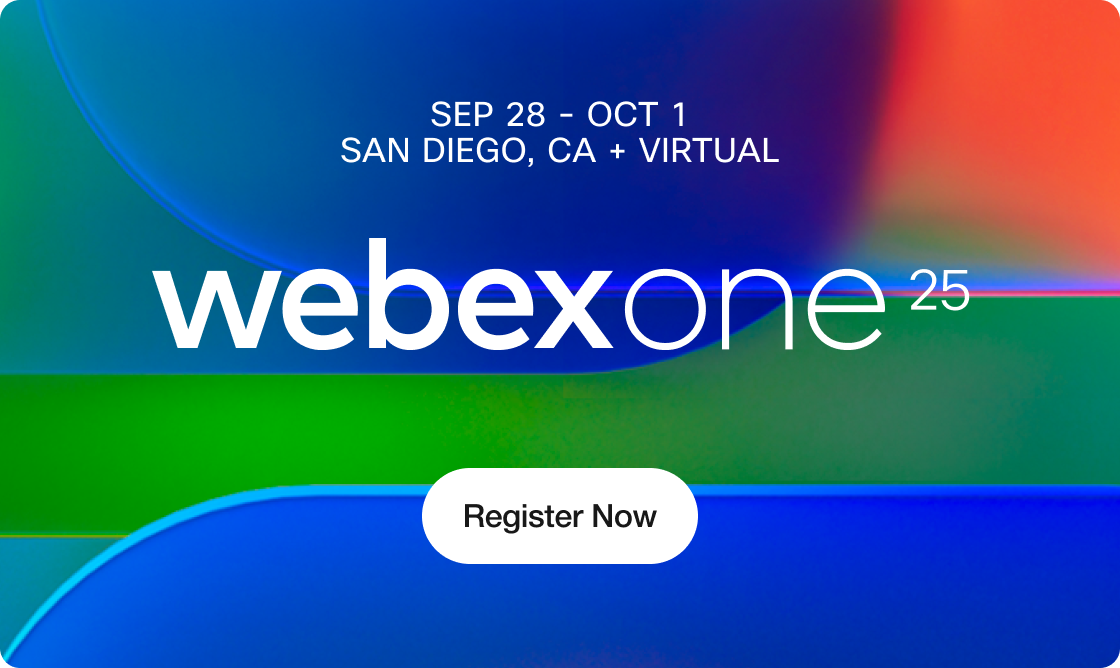WebexOne 2025