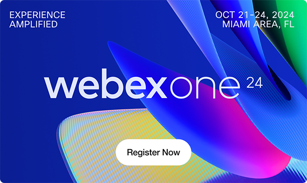 WebexOne 2024