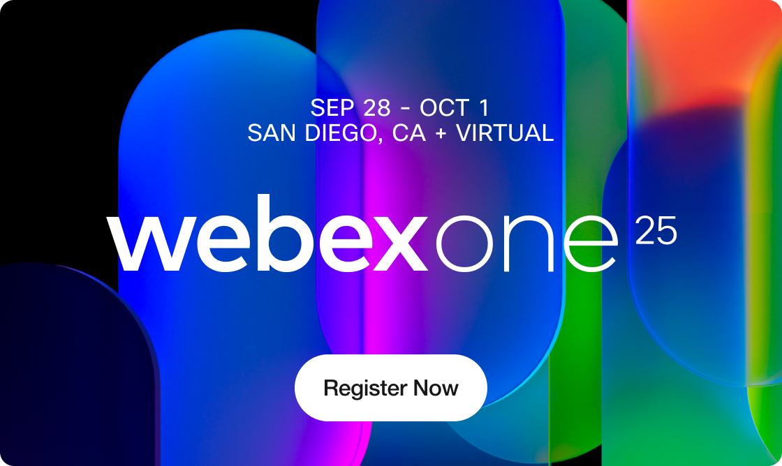 WebexOne 2025