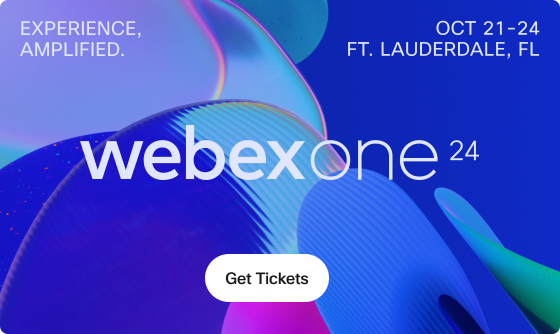 WebexOne 2024