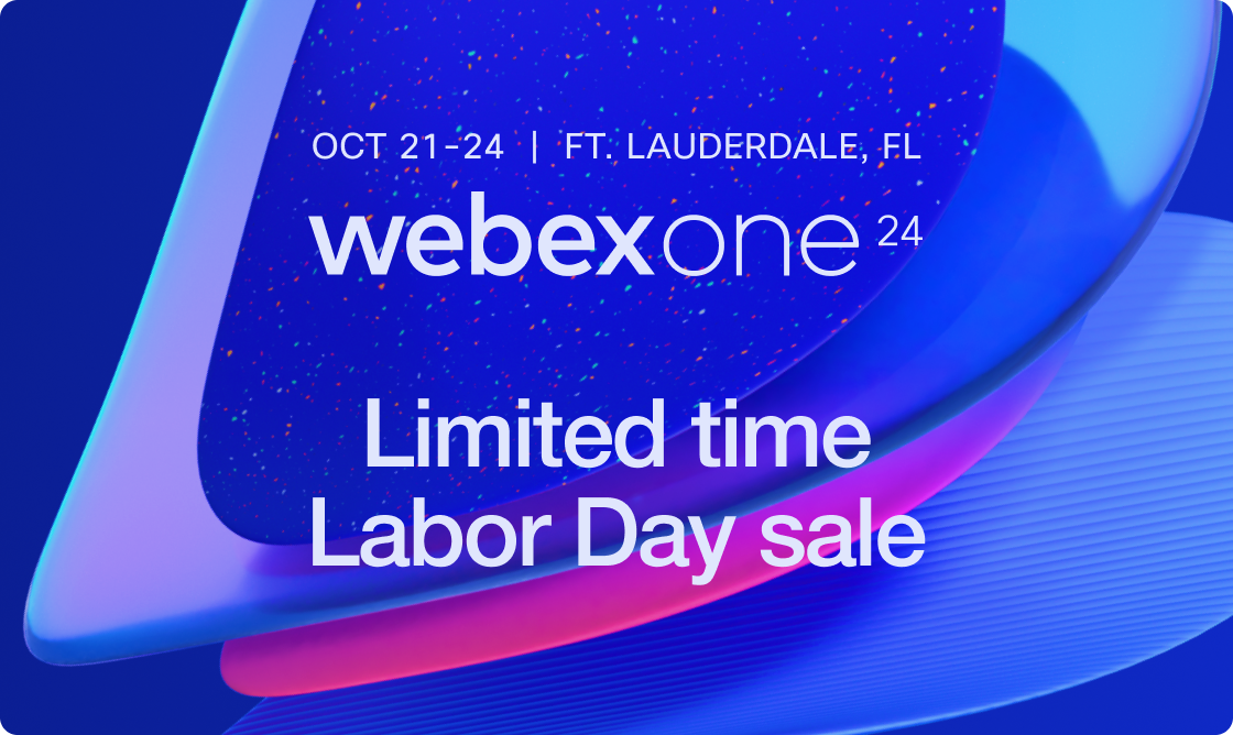 WebexOne 2024